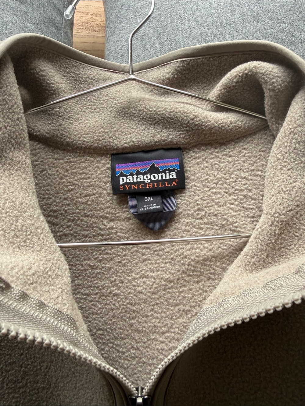 Patagonia Synchilla Fleece vest - Taupe Beige